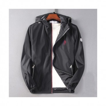 Moncler 2019 Mens Embroidery Logo Wind Breaker Jacket - 몽클레어 남성 자수 로고 방풍 자켓 Moc0431x.Size(m 