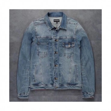 Emporio Armani 2019 Mens DenimCasual Jacket - 알마니 남성 데님 캐쥬얼 자켓 Arm0152x.Size(s 