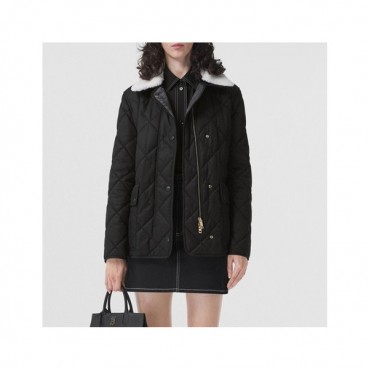 버버리 여성 블랙 다운 자켓 - Burberry Womens Black Jackets 
