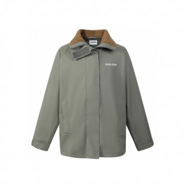 미우미우 남/녀 방풍 자켓 - Miumiu Unisex Windproof Jacket 