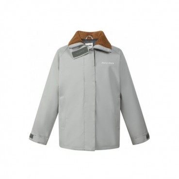 미우미우 남/녀 방풍 자켓 - Miumiu Unisex Windproof Jacket 