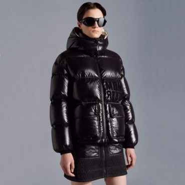 몽클레어 여성 아바예 여성 숏 다운 패딩 자켓 - Moncler Womens Black Padding 