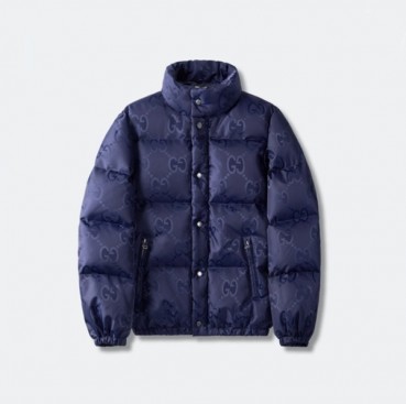 구찌 남/녀 블루 덕다운 패딩 - Gucci Unisex Blue Padding 