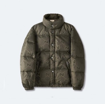 구찌 남/녀 카키 덕다운 패딩 - Gucci Unisex Khaki Padding 