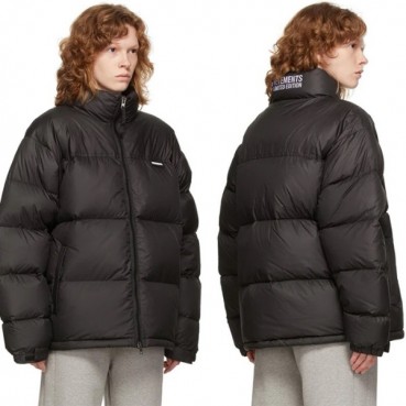 베트멍 남성 모던 블랙 패딩 - Vetments Mens Black Padding 