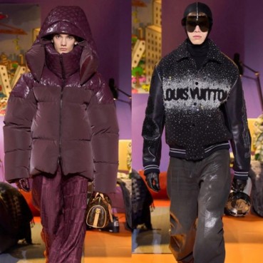 루이비통 남성 버건디 패딩 - Louis vuitton Mens Bugundy Padding 