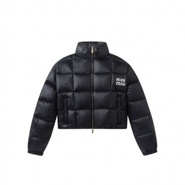 미우미우 여성 블랙 패딩 - Miumiu Womens Black Padding 