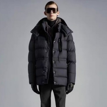 몽클레어 남성 구스 다운 블랙 패딩 - Moncler Mens Black Padding 