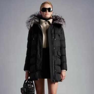 몽클레어 여성 블랙 구스 패딩 - Moncler Womens Black Down Padding 