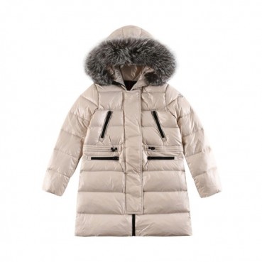 몽클레어 여성 베이지 롱패딩 - Moncler Womens Beige Down Padding 
