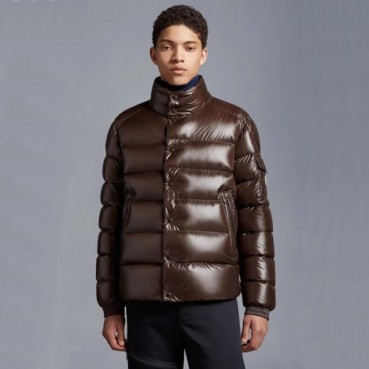 몽클레어 남성 덕다운 브라운 패딩 - Moncler Mens Brown Padding 
