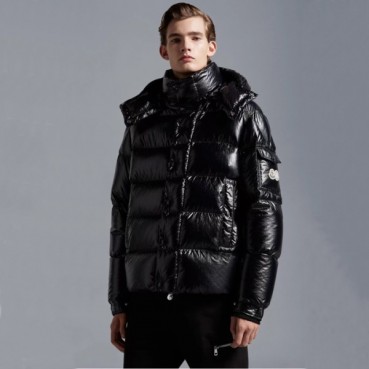 몽클레어 남성 블랙 패딩 - Moncler Mens Black Down Padding 