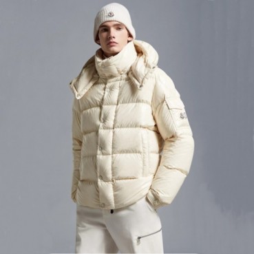 몽클레어 남성 화이트 패딩 - Moncler Mens White Down Padding 