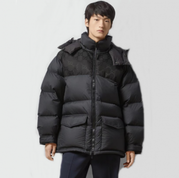 구찌 남성  덕다운 블랙 패딩 - Gucci Mens Black Padding 