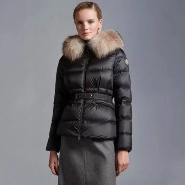 몽클레어 여성 블랙 덕다운 패딩 - Moncler Womens Black Down Padding 