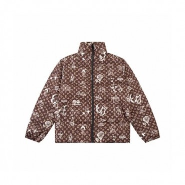 루이비통 남성 모던 카키 패딩 - Louis vuitton Mens Khaki Padding 