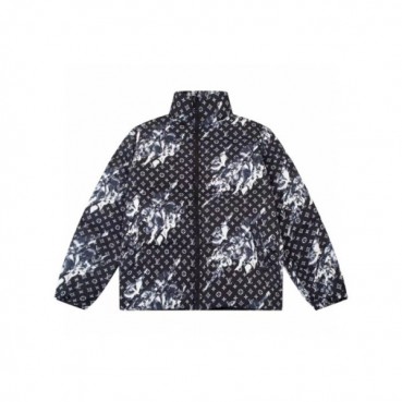 루이비통 남성 모던 블랙 패딩 - Louis vuitton Mens Black Padding 