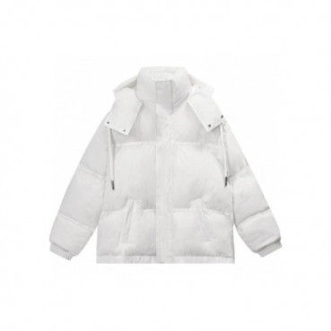 아미 남성 화이트 다운 패딩 - Ami Mens White Padding 
