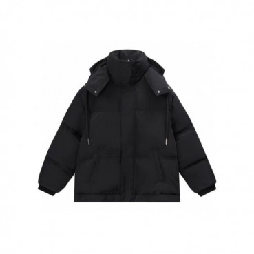 아미 남성 블랙 다운 패딩 - Ami Mens Black Padding 