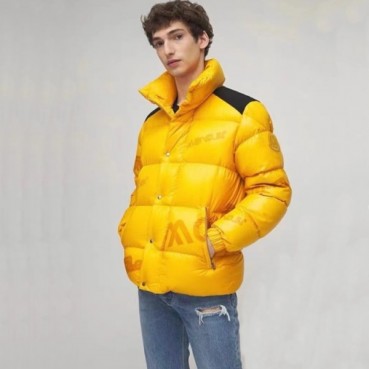 몽클레어 남성 옐로우 다운 패딩 - Moncler Mens Yellow Down Padding 