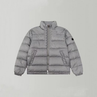 디올 남성 구스다운 그레이 패딩 - Dior Mens Gray Padding 