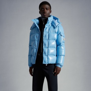 몽클레어 남성 덕다운 블루 패딩 - Moncler Mens Blue Padding 