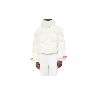 루이비통 여성 덕다운 화이트 패딩 - Louis vuitton Womens White Padding 