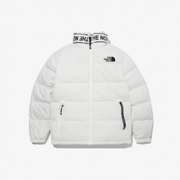 노스페이스 남/녀 화이트 구스다운 패딩 - The North Face Unisex White Padding 