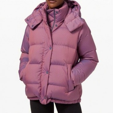 룰루레몬 여성 구스다운 퍼플 패딩 - Lululemon Womens Purple Padding 