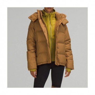 룰루레몬 여성 구스다운 카멜 패딩 - Lululemon Womens Camel Padding 