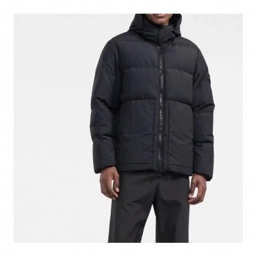 스톤아일랜드 남성 블랙 구스다운 패딩 - Stone Island Mens Black Padding 
