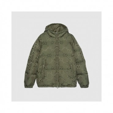 구찌 남/녀 덕다운 그린 패딩 - Gucci Unisex Green Padding 