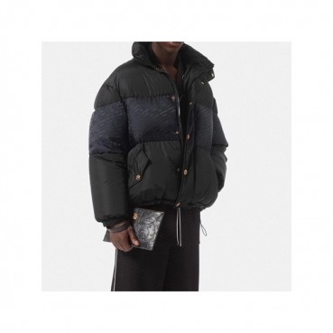 베르사체 남성 구스다운 블랙 패딩 - Versace Mens Black Padding 