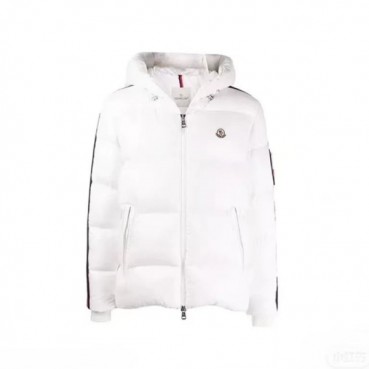 몽클레어 남성 덕다운 화이트 패딩 - Moncler Mens White Padding 