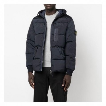 스톤아일랜드 남성 네이비 구스다운 패딩 - Stone Island Mens Navy Padding 
