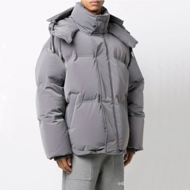 아미 남/녀 덕다운 그레디 패딩 - Ami Unisex Gray Padding 