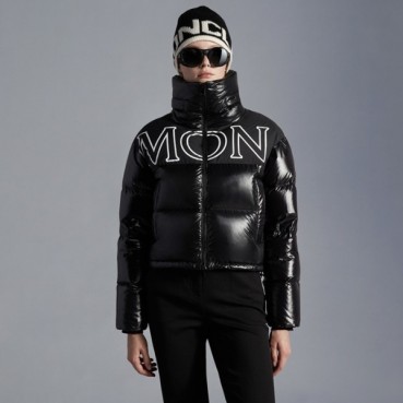 몽클레어 여성 덕다운 블랙 패딩 - Moncler Womens Black Padding 