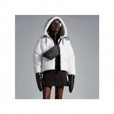 몽클레어 여성 덕다운 화이트 패딩 - Moncler Womens White Padding 