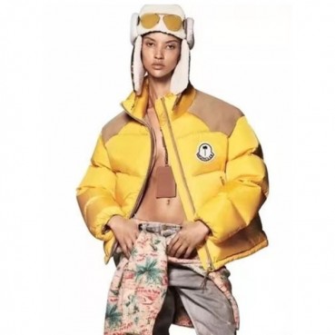 몽클레어 남성 덕다운 옐로우 패딩 - Moncler Mens Yellow Padding 