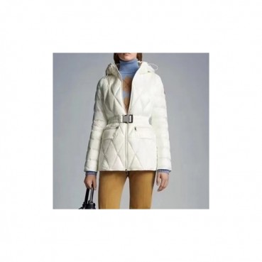 몽클레어 여성 구스다운 화이트 패딩 - Moncler Womens White Padding 