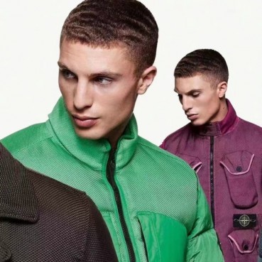 스톤아일랜드 남성 그린 구스다운 패딩 - Stone Island Mens Green Padding 
