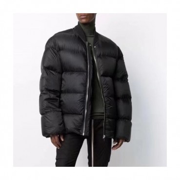 릭오웬스 남성 블랙 덕다운 패딩 - Rick Owens Mens Black Padding 