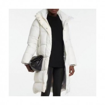 Canada goose  Womens Patch Logo Casual Goose-down Padding White 