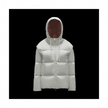 Moncler  Womens Patch Logo Modern Duck Down Padding White - 몽클레어 2021 여성 패치 로고 모던 덕다운 패딩 Moc02423x Size(0 