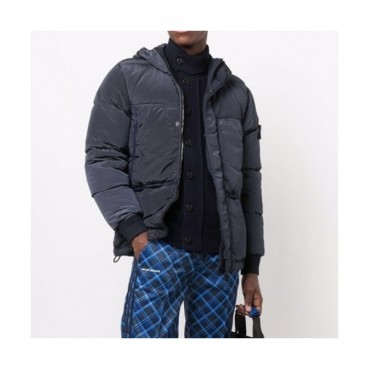 Stone Island Mens Casual Duck-down Padding Navy 