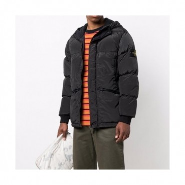 Stone Island Mens Casual Duck-down Padding Black 