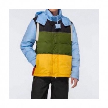 Moncler  Mm/Wm Patch Logo Modern Down Padding Blue - 몽클레어 2021 남/녀 패치 로고 모던 다운 패딩 Moc02413x Size(0 