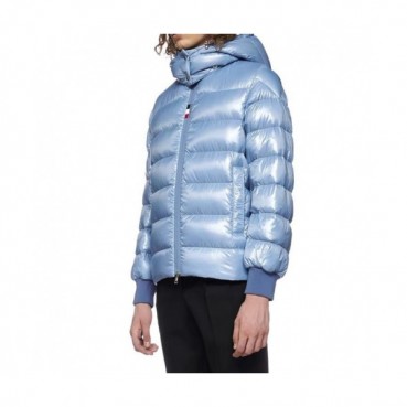 Moncler  Mm/Wm Patch Logo Modern Down Padding Blue - 몽클레어 2021 남/녀 패치 로고 모던 다운 패딩 Moc02410x Size(1 