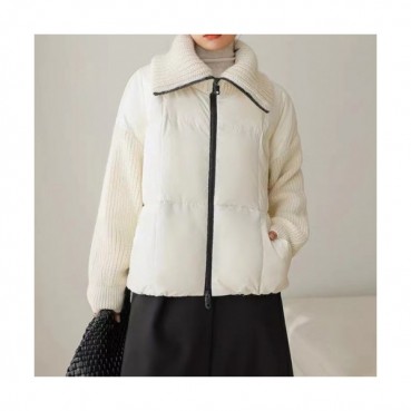 Moncler  Womens Patch Logo Modern Duck Down Padding White - 몽클레어 2021 여성 패치 로고 모던 덕다운 패딩 Moc02409x Size(1 