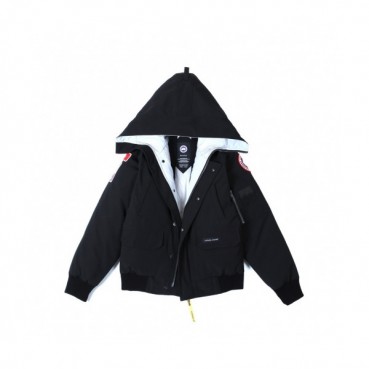 Canada goose  Mm/Wm Patch Logo Casual Goose Down Padding Black - 캐나다구스 2021 남/녀 패치 로고 캐쥬얼 구스다운 패딩 Can0378x Size(s 